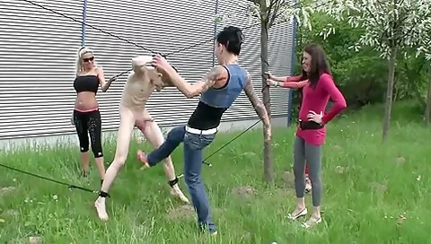 Merciless Outdoors Ballbusting