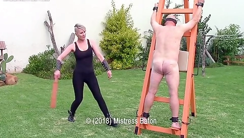 Caning Mutiny 2 - Trestle Time! (prison Caning #5)