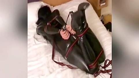 Self Bondage Gone Wrong