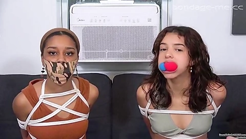 Babysitters Bound And Gagged