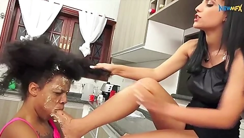 Brazilian Lesbian Cake! A Serving Of Feet Is Not Optional!