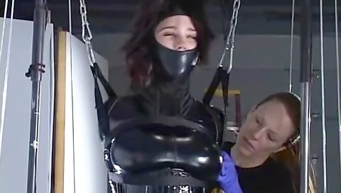 Doll On Threadmill Fitness Training