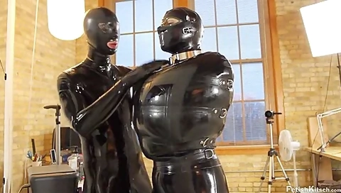 Inflatable Latex Straitjacket