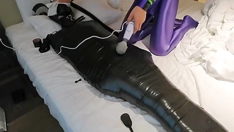 Double Mummification W/ Sensory Deprivation