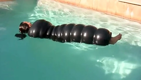 Inflatable Latex Cocoon 1