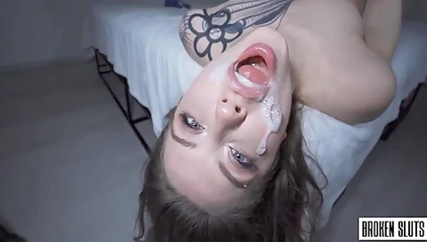 I Used Her Throat Like A Fleshlight - Gorgeous Model Eden Ivy Extreme Deepthroat And Throatpie 10 Min