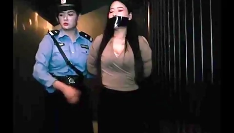 Chinese Girl In Jail Bondage