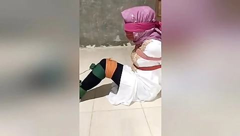 Indonesian Scarf Bondage