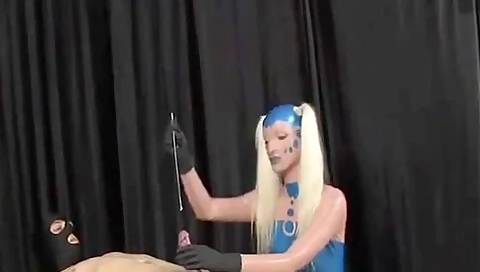 Latex Mistress With Sounds Cbt
