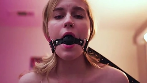 Jaybbgirl - Ballgag Hitachi Orgasm