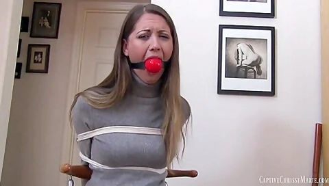 Ballgagged Drooler
