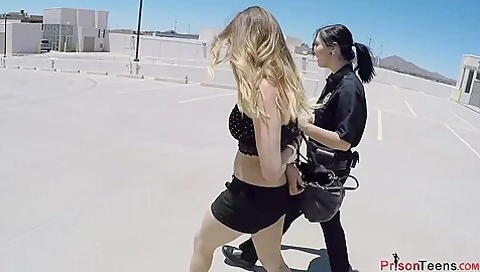 Hot Girl Arrested And Searched