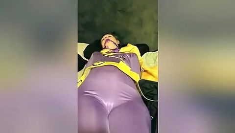 Vibrator Beneath Batgirls Costume..... Orgasm